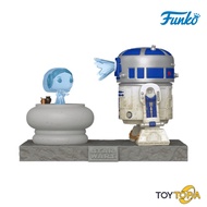 (83799)-R2-D2 & Princess Leia Hologram (766) POP! Deluxe: Star Wars by Funko