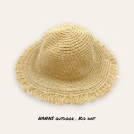Ready Stock 🇲🇾 Topi Pantai Budak / Kids Beach Hat