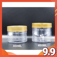 300ML/400ML Plastic Containers / Balang Kuih Raya / Kuih Raya /Choco Jar/ Bekas Plastik