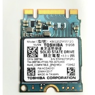 100% Original Dell Toshiba KBG20ZMS512G 512GB M.2 2230 NVMe PCIe Gen3 x4 SSD Solid State Drive 512 G