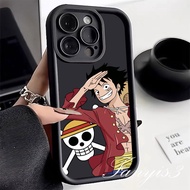 Compatible For Infinix Smart 7 8 Hot 40i 30i 30 Play Note 30 VIP 12 Turbo G96 Tecno Spark 10C Camon 20 4G Fashion ONE PIECE Luffy New Angel Eyes Phone Case TPU Cover