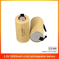 Electric drill screwdriver SC batteries 1.2V 2200mah ni-cd rechargeable battery
