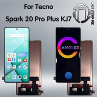 For Tecno Spark 20 Pro Plus KJ7 LCD Screen Touch Panel Digitizer Sensor Assembly