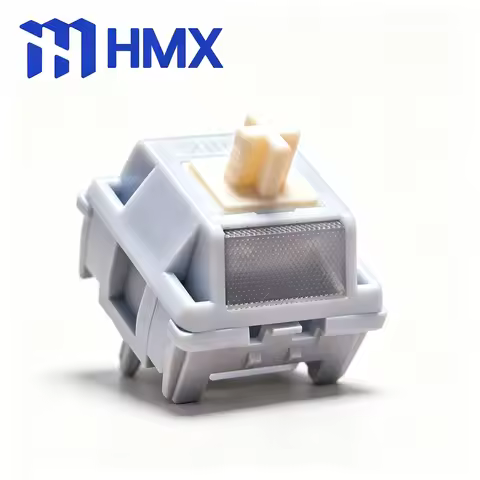 HMX Yogurt S Switch Linear Clacky Switches Quick response 5 Pins Hot Swap POM Stem HMX Yogurt V2 Swi
