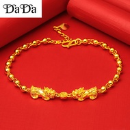 rantai leher emas 916 gold necklace vintage pixiu pendant set real gold ladies ingot pichu bracelet 