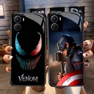 DF-7 Marvel Venom TPU HD Glass Casing for VIVO Y16 Y15S Y01 Y56 Y36 Y27S Y15A Y36i Y17S iQOO Z9X U5X