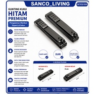 Sanco | SC123,124 Black Nail Clipper Premium Black Nail Cutter