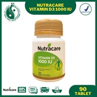 (BUY 2 GET 1 FREE) NUTRACARE Vitamin D3 1000iu/Vitamin D3 Supplement