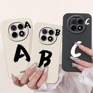 For Oppo F29 Pro 5G Case CPH2705 Fashion Letters Cover Shockproof Soft TPU Phone Case For Oppo F29 P