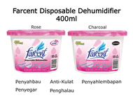 Farcent Disposable Dehumidifier 400ml  (Charcoal / Rose)