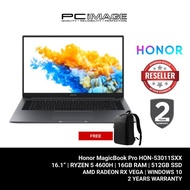 Honor MagicBook Pro HON-53011SXX 16.1" Laptop/Notebook (R5-4600H, 16GB, 512GB, RADEON RX VEGA, WIN 10) - Space Grey