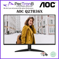 AOC Q27B36X 27" IPS QHD 2K LED 144HZ 0.5MS Monitor - HDMI 2.0, DP 1.2