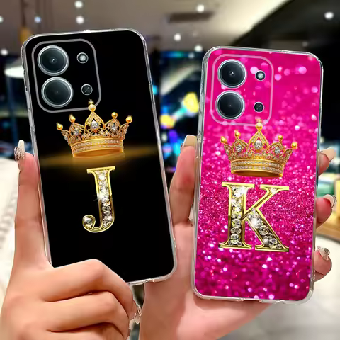 For Xiaomi Redmi 15C 4G Case New Luxury Letters Cover Soft Slim Phone Case For Xiaomi Poco C85 C 85 