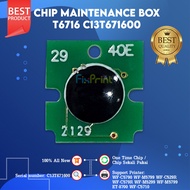 Chip Maintenance Box T6716 Reset Waste Tank WF-C5210 C5290 C5710 C5790 C529R C579R M5299 M5799