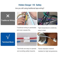 100Pcs LED Connector Electrical Cable Ch2 LED Connector Cable Connector Electrical Cable Connector T