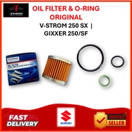 OIL FILTER & O-RING SET ORIGINAL V STROM 250 SX | GIXXER 250/SF
