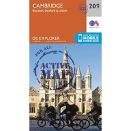[100% Original Books] - Cambridge, Royston, Duxford & Linton by Ordnance Survey (UK edition, paperba