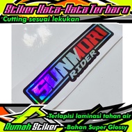 Sunmori rider hologram sticker