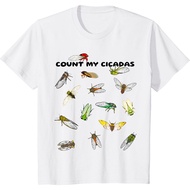 Premium Distro Children's T-Shirt Count My Cicadas Cicadoidea Insects Cicada Invasion Swarm T-Shirt