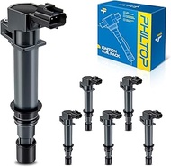 PHILTO PLiberty Ignition Coil Pack UF270 673-5300 GN10456 4.7L 3.7L for Grand Cherokee, Ram1500, Rai