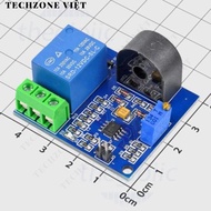 5A AC Current Sensor Module With Relay TechZone Viet