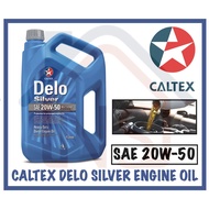 CALTEX Delo Silver Multigrade Engine Oil 5 Litres SAE 20W-50