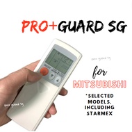 Pro+Guard Mitsubishi (Singapore) Starmex Aircon Remote Air Con Controller KM05E KM06E KM09G KD05D SG10 KM12B KH18A