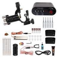 Rotary Tattoo Machine Tattoo Equipment for Beginners Tattoo with Foot Switch US-Plug