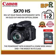 Canon PowerShot SX70 HS Digital Camera / SX70HS Digital Camera - Canon Malaysia Warranty