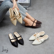 Leony - Chloe Sandal Heels Mules 3 cmWanita | High heel sandals