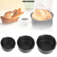 ONLYGOODS Baking Tray Bakeware Mould Kitchen Utensil Large Capacity 6/7/8 Inch Across Pan Round