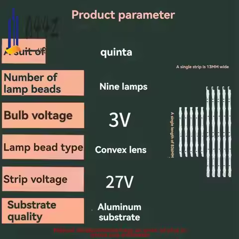 A44Z-LED Backlight Strip For Samsung UUE40H5500AY High Brightness For Samsung Models D4GE-400DCB-R2 