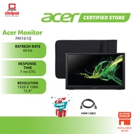 ACER AOPEN PM161Q 15.6" FHD PORTABLE MONITOR-BLACK