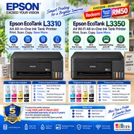 EPSON WARRANTY  EPSON ECOTANK L3210 / L3250 / L3350 / L1210 / L121 / L3550 ALL IN ONE INK TANK PRINT