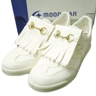 is-ness x MOONSTAR 聯名款 TEACHER Quilt & Bit 運動鞋，28cm，白色，Jaguar SIGMA運動鞋。二手。 [is-ness x MOONSTAR]