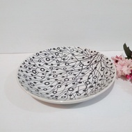 Embossed Ceramic Pasta Bowl Ceramic Pasta Bowl/ Ceramic Pasta Bowl/