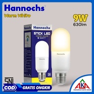 Bohlam Lampu HANNOCHS STICK LED P Bulb 5W 7W 9W 12W Cool Daylight / Warm White Putih / Kuning E27 SN
