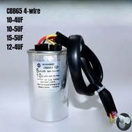 Cbb65 Automatic Washing Machine Capacitor 4-Wire Capacitor 10+4UF 10+5UF 12+4UF 15+5UF