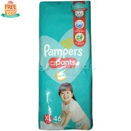 NEW Pampers Baby Dry Pants XL 46 Pieces with Aloe Vera