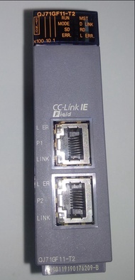 สภาพใช้แล้ว 95%  MELSEC-Q Series  QJ71GF11-T2  CC-Link Unit IE Field Unit