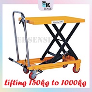 Heavy Duty Hydraulic Lifting Trolley Multifunction Lift Table Trollies Troli Angkat Barang Berat (1 