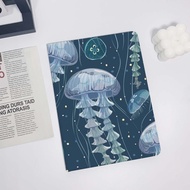 Cartoon jellyfish iPad Air 5 2022 iPad 10 2022 iPad 9 case,iPad Pro 11" 12.9'' 2022 iPad Pro 12.9'' 