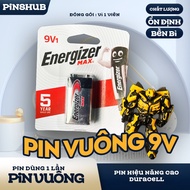 9V Energizer Max Square Battery - Latest Date 2030 | Battery 9V 522 BP1 9V1