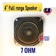 4" fullrange Speaker 7 ohm