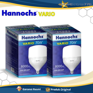 HANNOCHS VARIO Bohlam Lampu LED 50WATT Cahaya Putih Super Terang Desain Elegan Dengan Frosted Cover