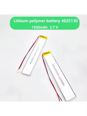 3.7V 4025130 1500mAh Battery