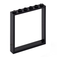 COOLPON|This Is LEGO Lego's Parts Black Window 1x6x6 Frame 42205 6391342