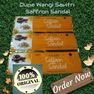 Dupa India Aromaterapi Savitri Saffron Sandal 1 Pouch Isi 35 Stick Aromaterapi Wewangian Ruangan ( B