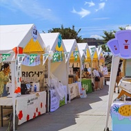 WTHB Gazebo Tent Heavy Duty High Quality Parking Tent Canopy Khemah Lipat Payung niaga Bazaar Tent