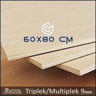 Triplek 9mm 60x80 cm | Multiplek 9 mm 60 x 80 cm